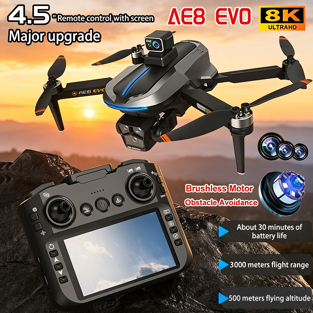 Drone Gps Module - AE8 EVO Drone 4K Professional 5G
