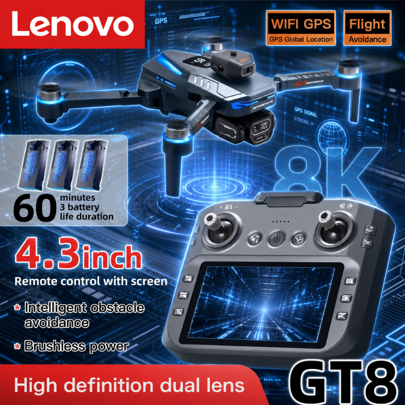 Lenovo GT8 8K Drone Profession - Drone Gps Mount recension och pris