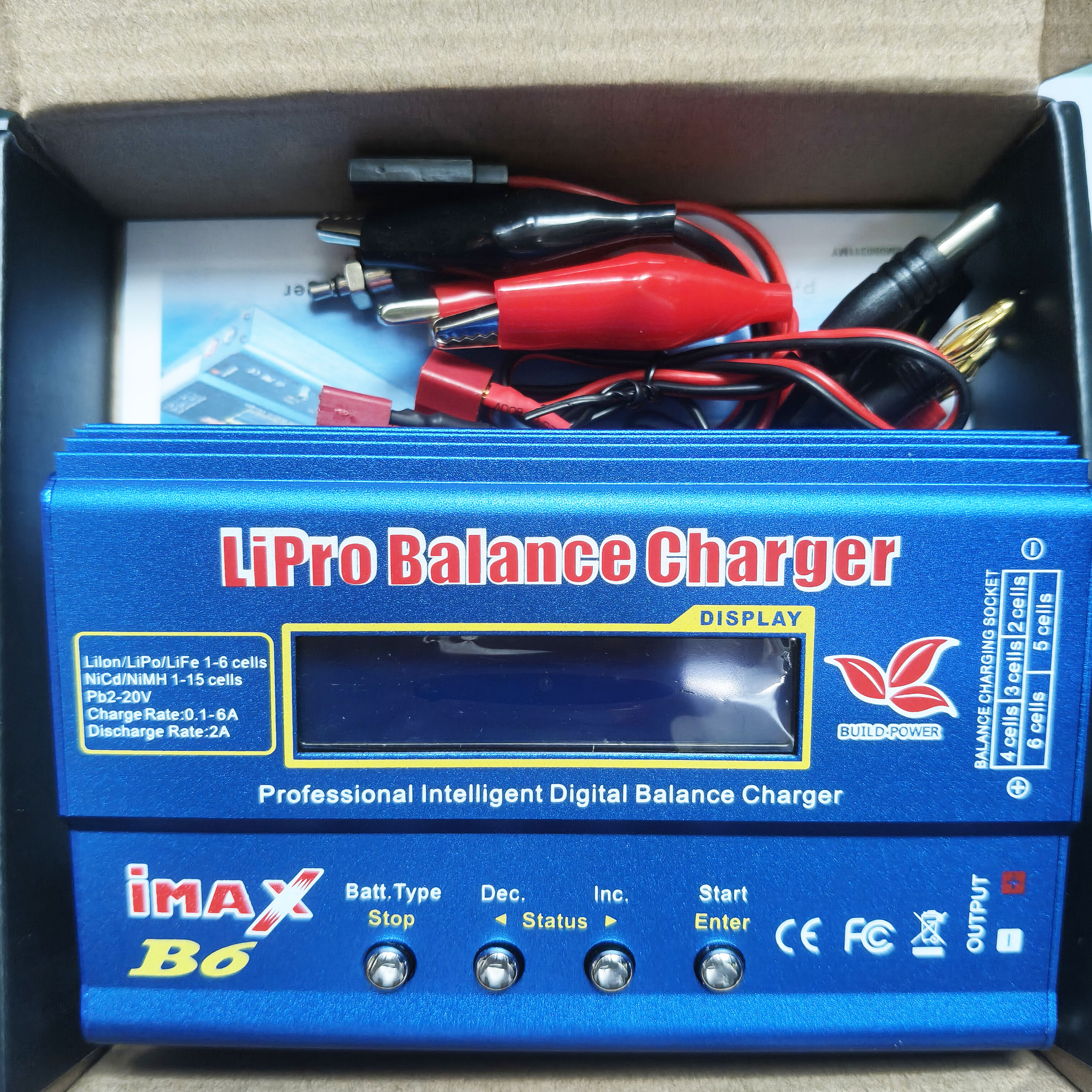 IMAX B6 / B6AC 80W T/XT60plug  - Drone Charger recension och pris