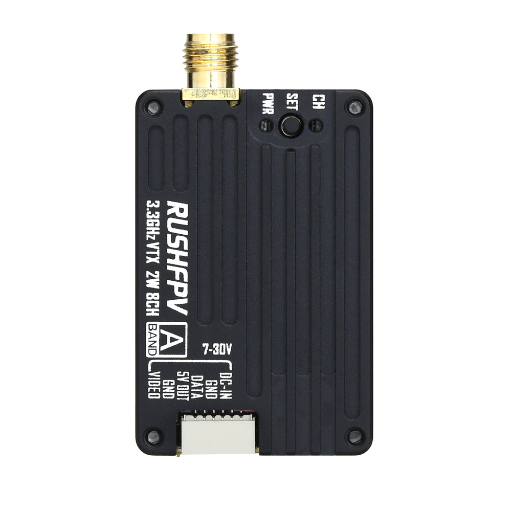 RUSHFPV 3.3G 2W VTX Transmitte - Drone Receiver recension och pris