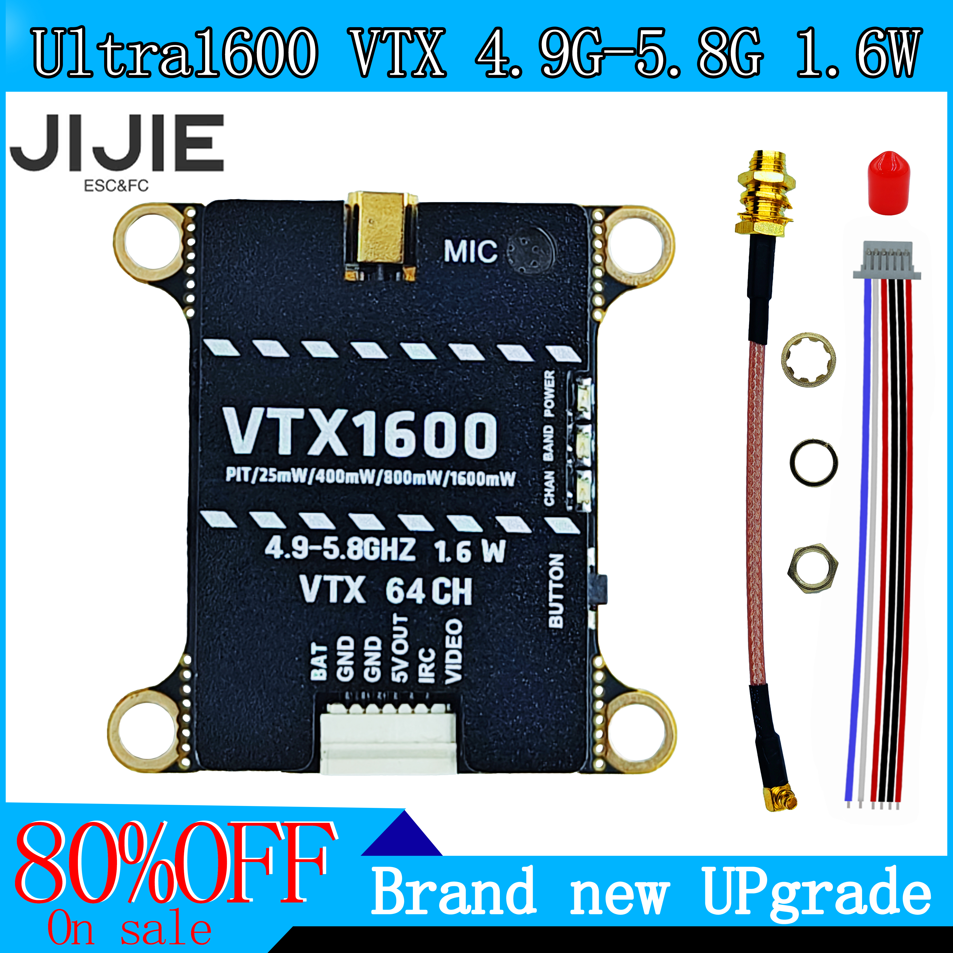 JIJIE Original new 1.6W VTX 2. - Drone Compass recension och pris