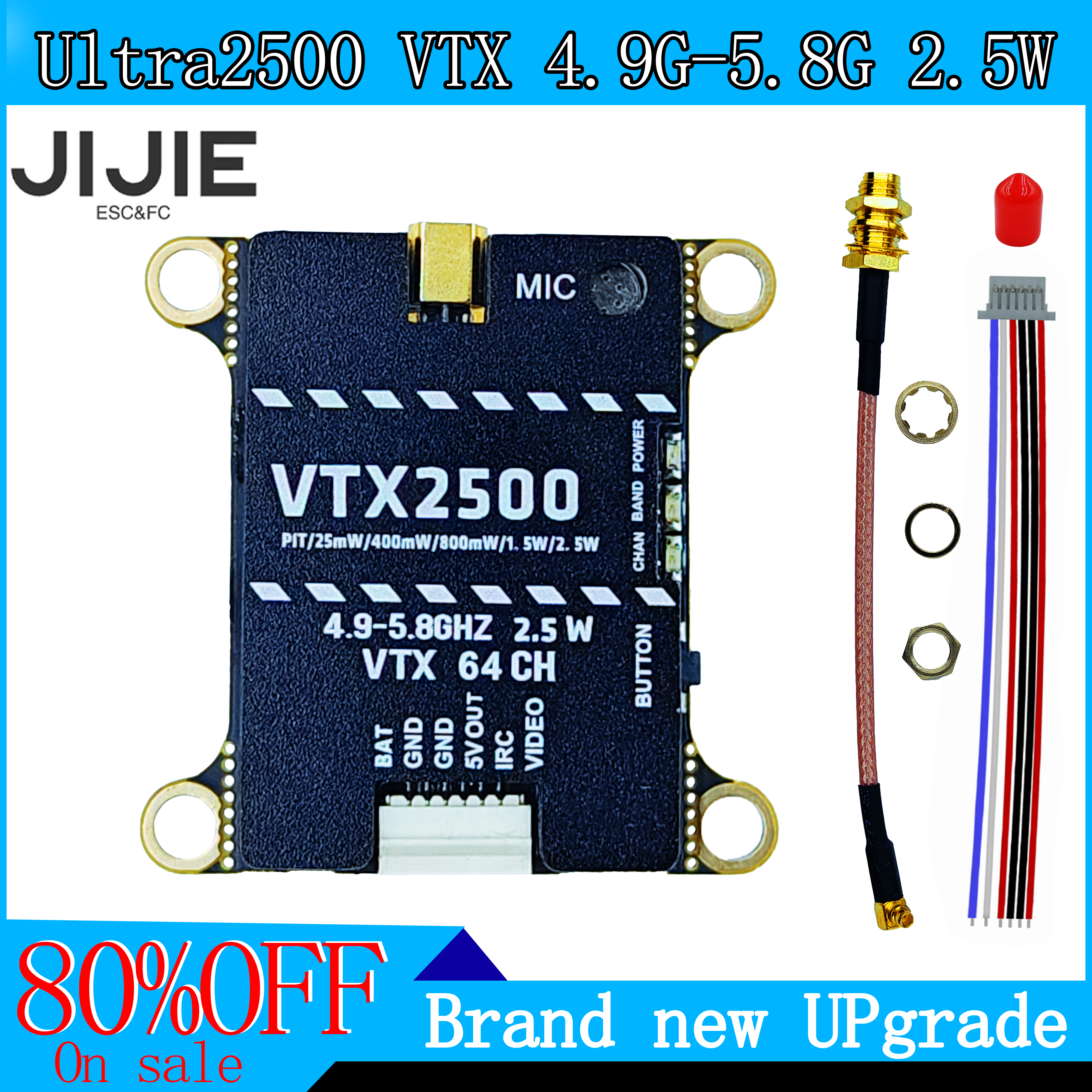 JIJIE Original new 1.6W VTX 2. - Drone Compass recension och pris