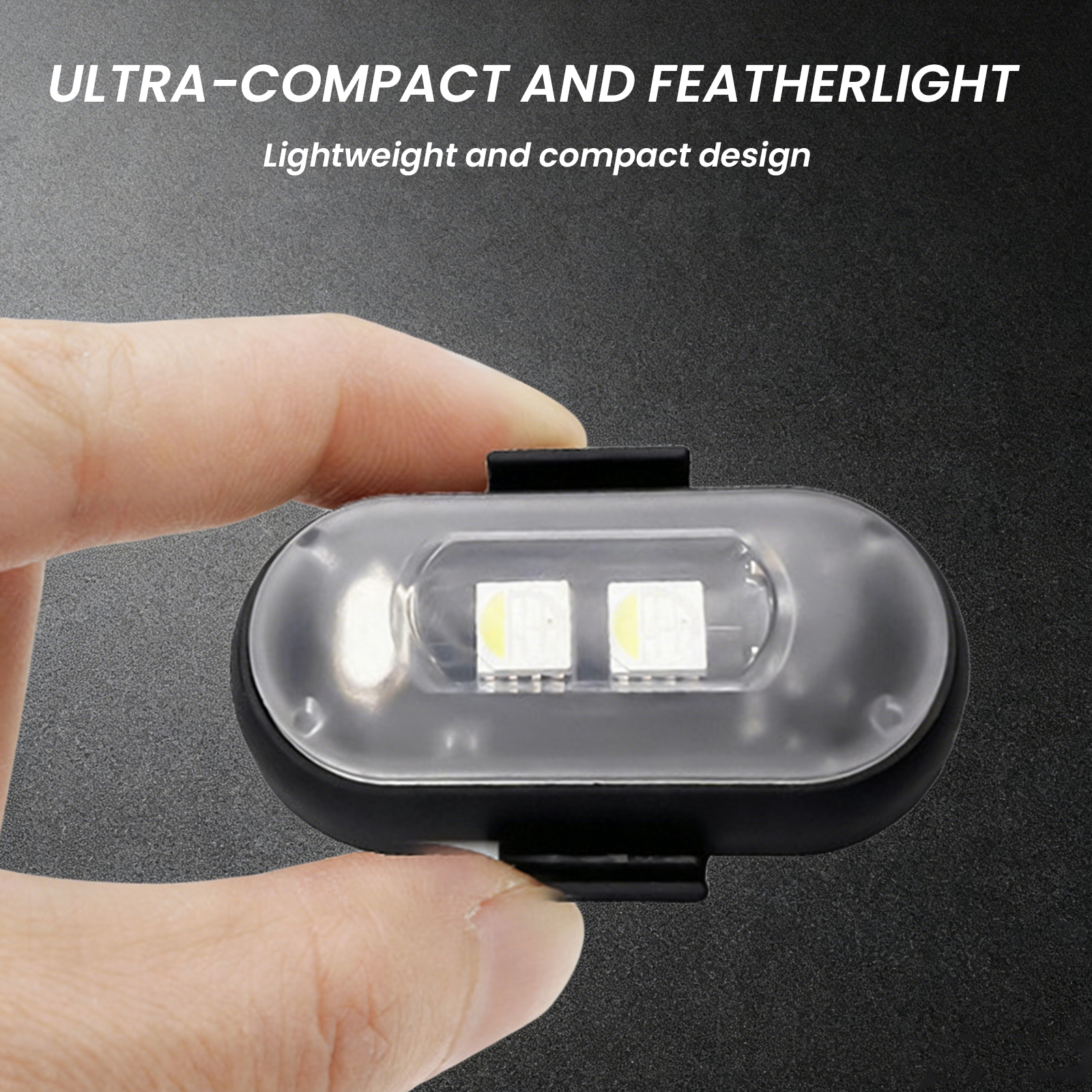 2/4/6PCS Wireless LED Strobe L - Drone Led Light recension och pris
