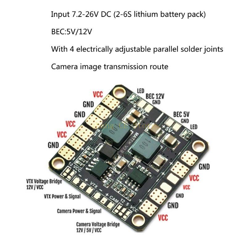 M5TD Matek Mini Power Hub Powe - Drone Power Distribution Board recension och pris
