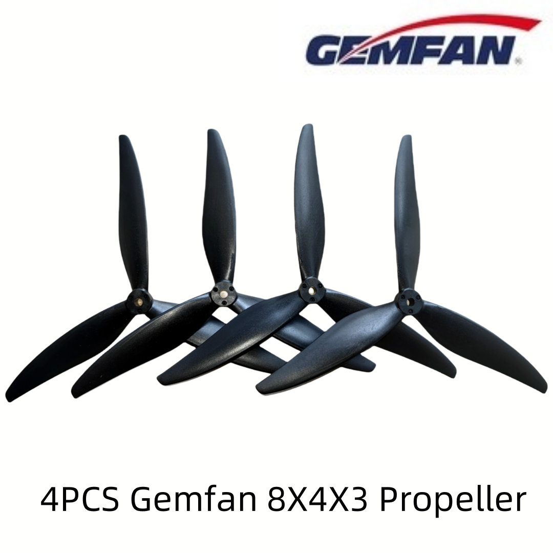 4PCS Gemfan 8040 8X4X3 3-Blade - Drone Propeller recension och pris