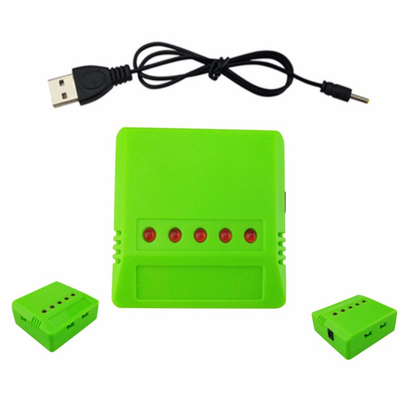 5PCS Cables And 1X 5 In 1 USB  - Drone Charger recension och pris