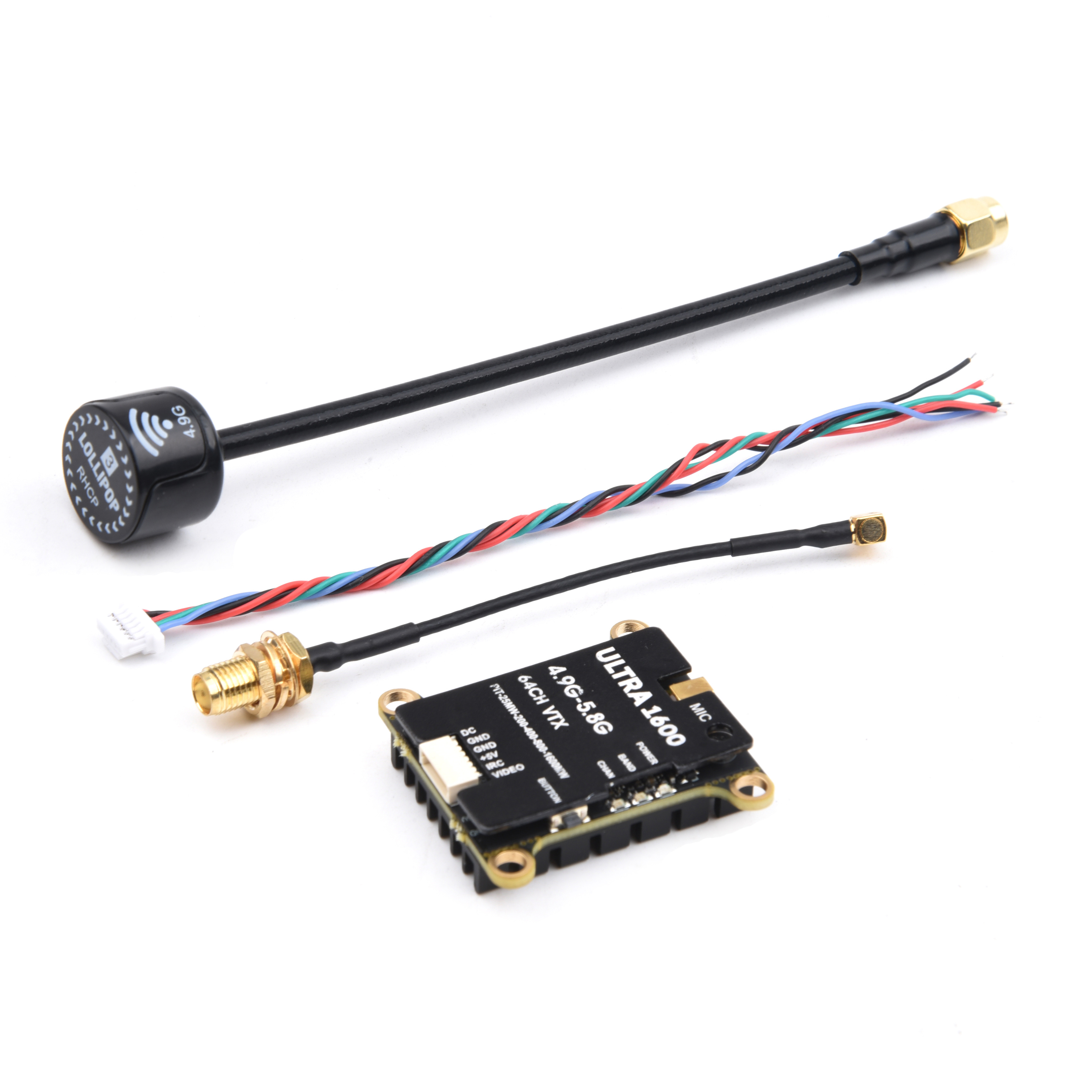 Ultra 1W6 4.9G-5.8GHZ 64CH 160 - Drone Power Distribution Board recension och pris