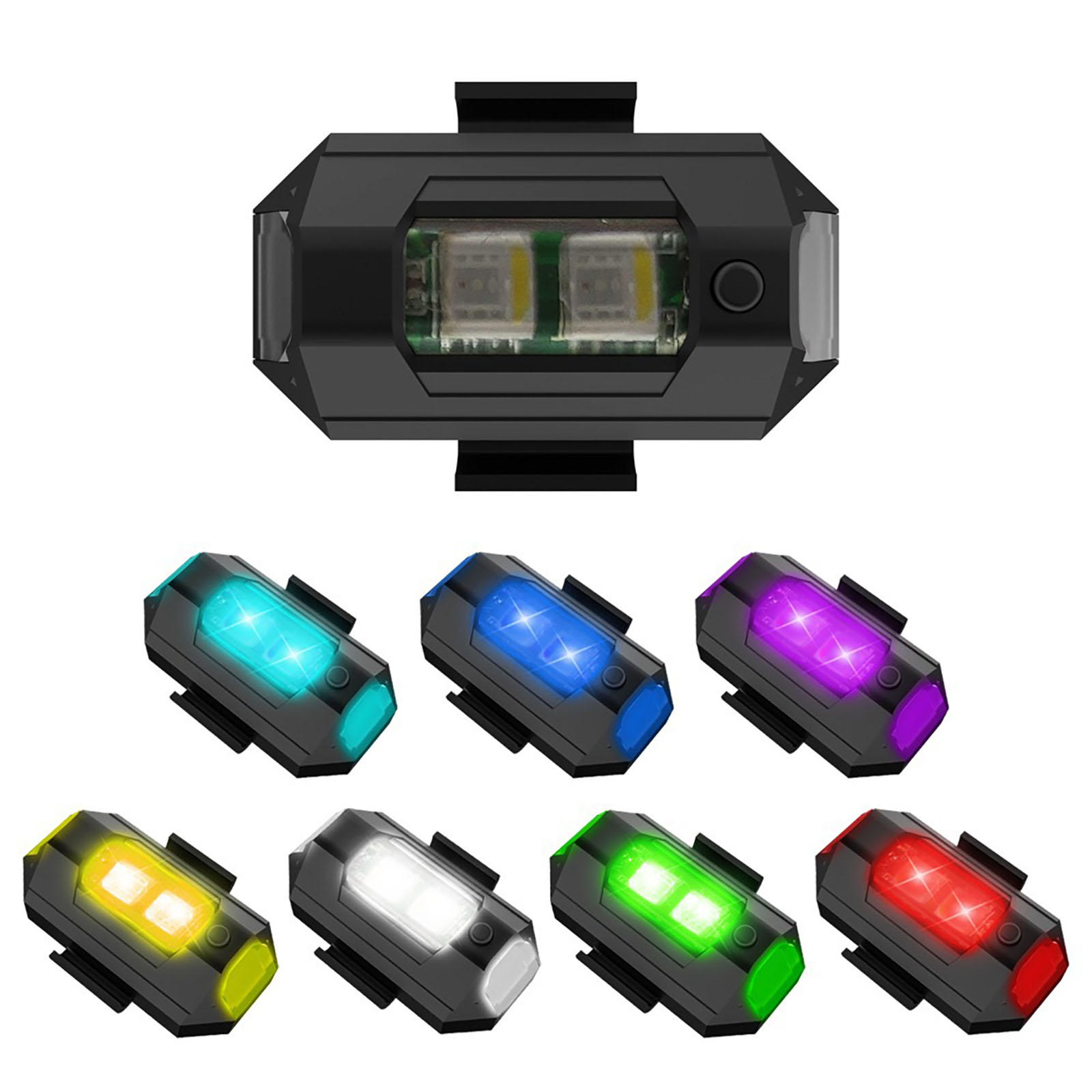 LED Anti-Collision 7 Colors US - Drone Led Light recension och pris