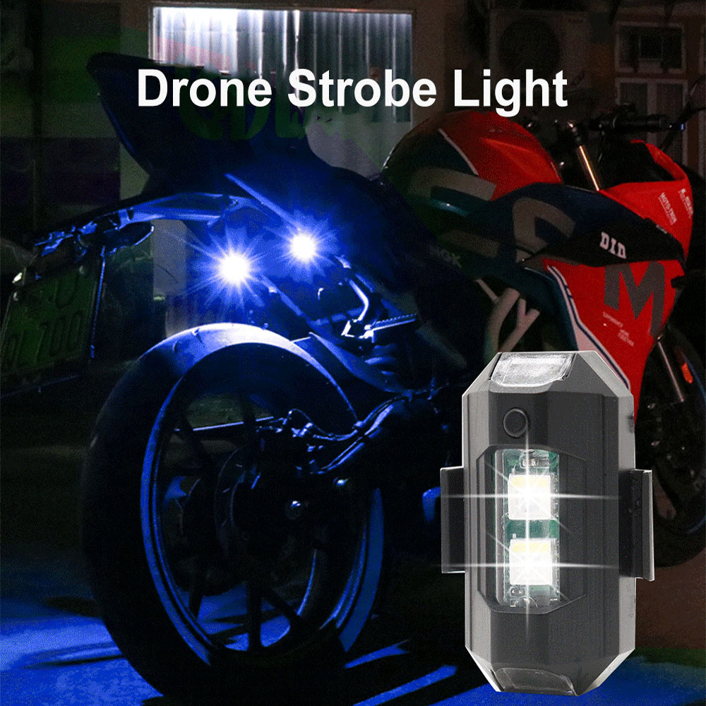 Motorcycle LED RGB Warning Lig - Drone Led Light recension och pris